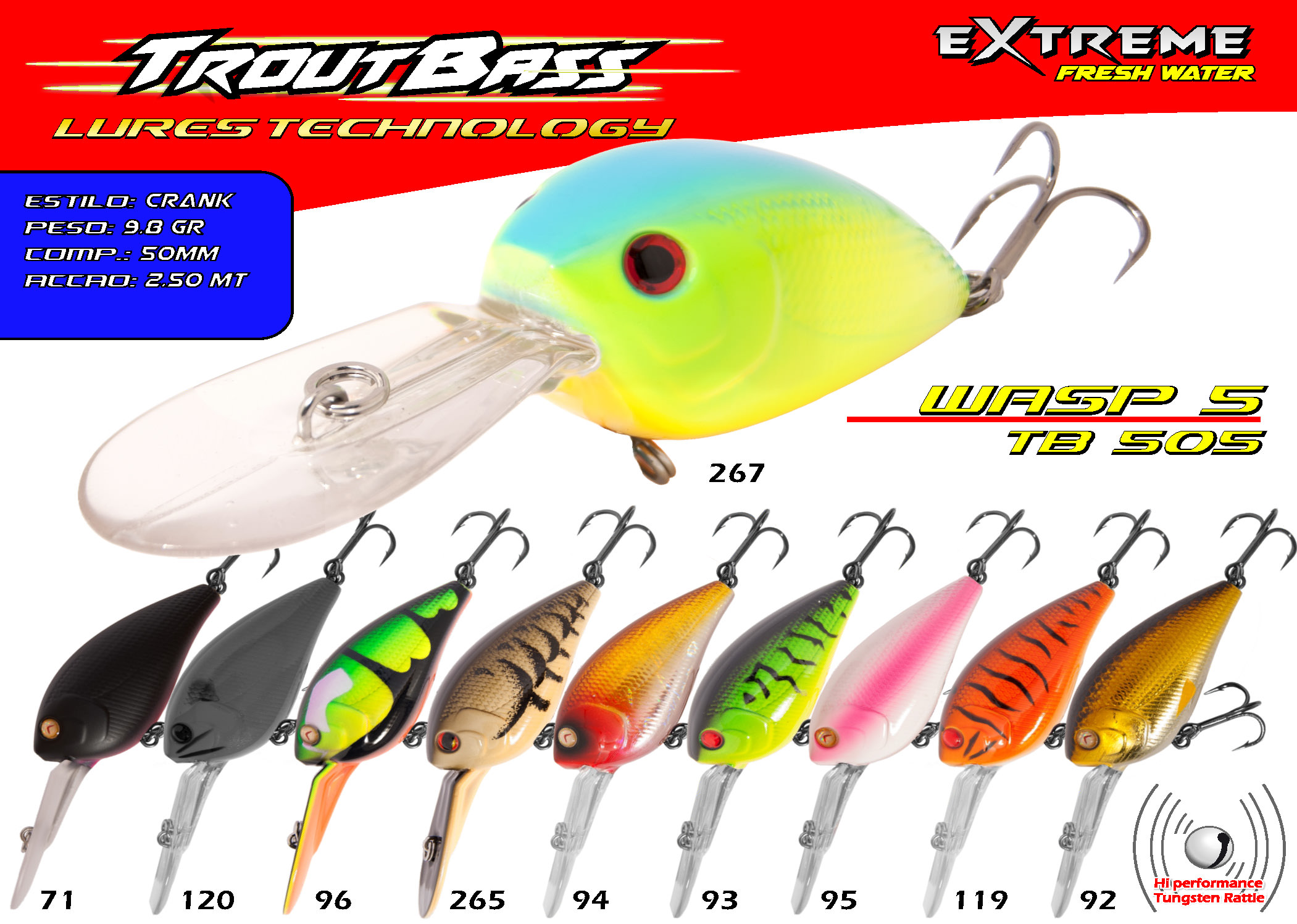 Troutbass Wasp5