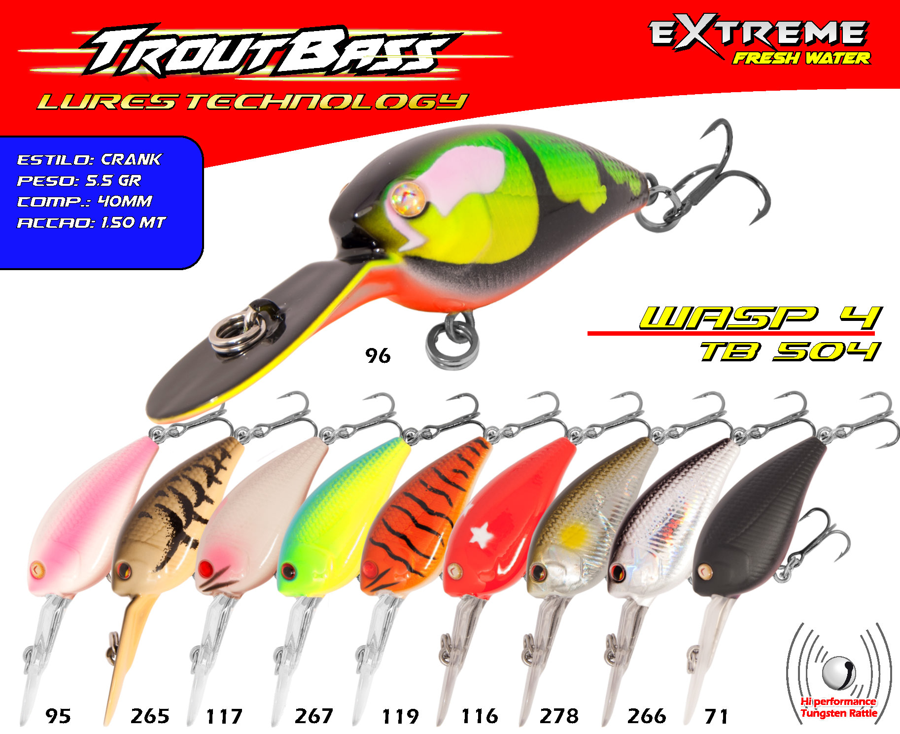 Troutbass Wasp 4